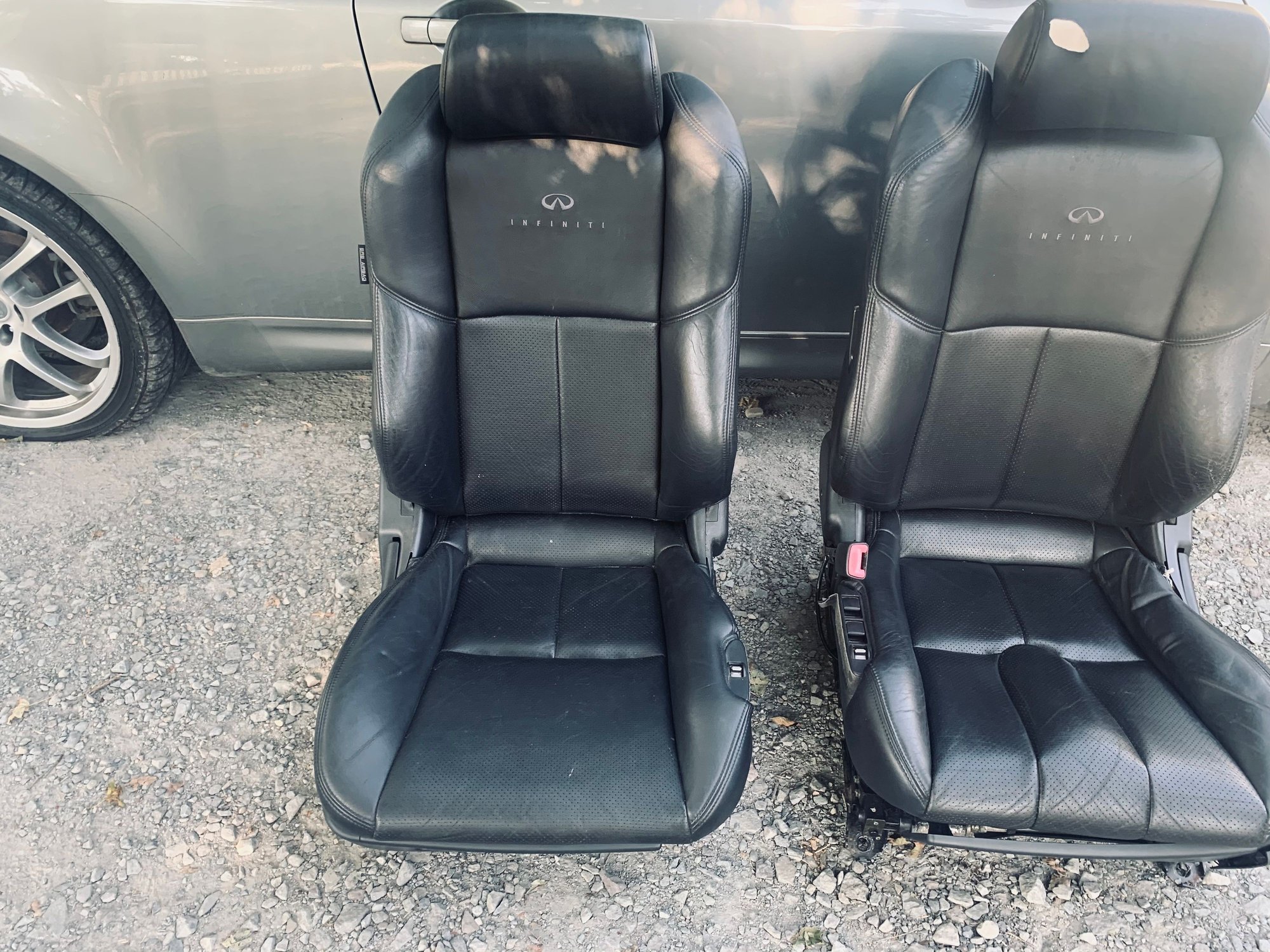 FS Nice G35 Coupe Seats, Black, Leather, Heated! G35Driver