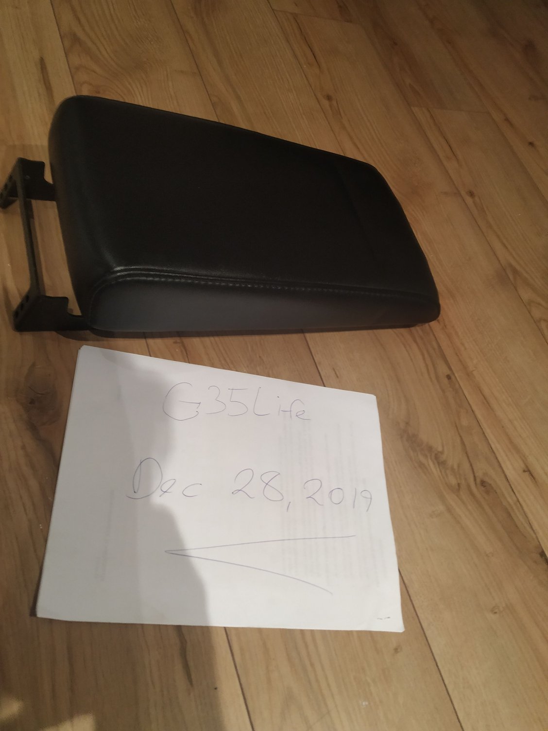 Fs 03 06 Infiniti G35 Sedan Oem Leather Black Center Console