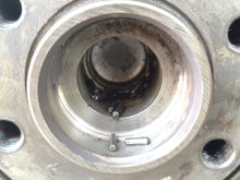 The pilot bearing got destroyed by the puller