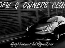 THE NEW DFW G35 Owndes CLUB business cards.