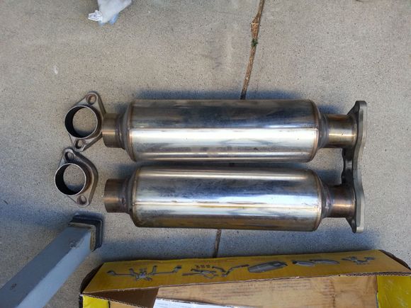 Hpipe for injen dual exhaust