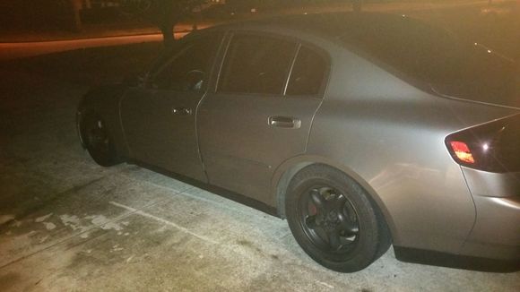 I have the m45 rims that im going to put on my car real soon..