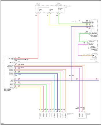 2007 G35 Sedan V36 Headlight wiring diagram01