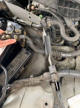 Battery connection 