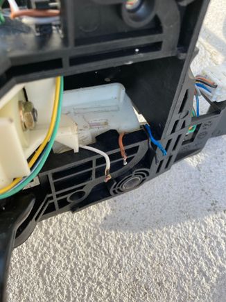 The micro switch was removed.