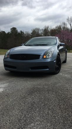 Front driver side profile (I feel like they look like a different size from a different angle)