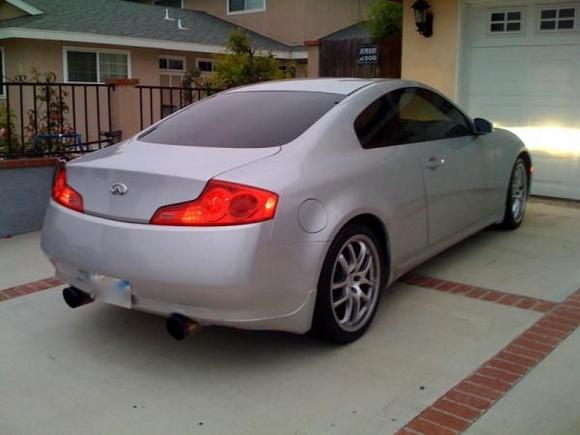 HKS Exhaust installed