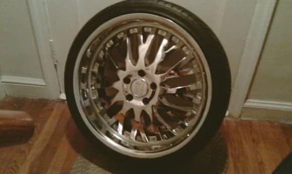 Selling all 4 w/tires plus 1 spare