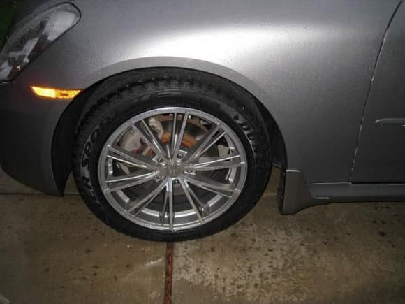 Winter Wheels-Dunlop SP Winter Sport M3 235/45/18 with O.Z. Envy SDC 18x8 wheels