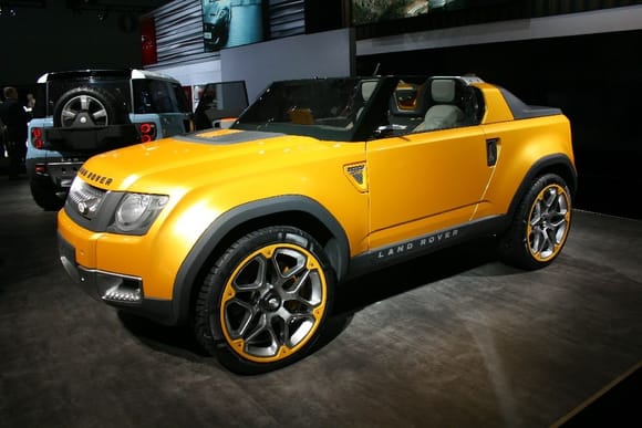 Land Rover DC100 Sport Concept side