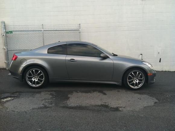 Right after window tint