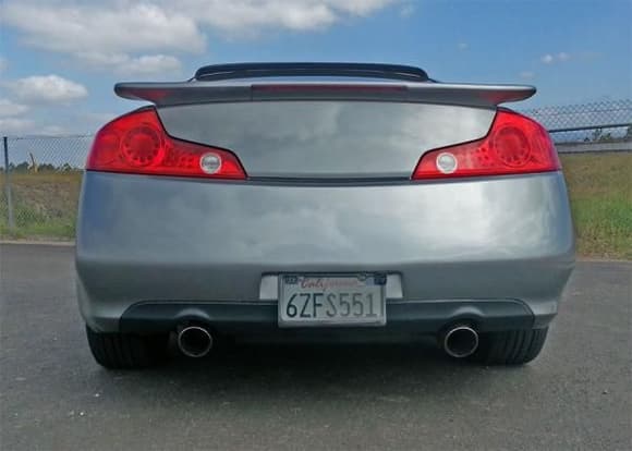 G35 Rear