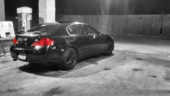Blacked out Rims