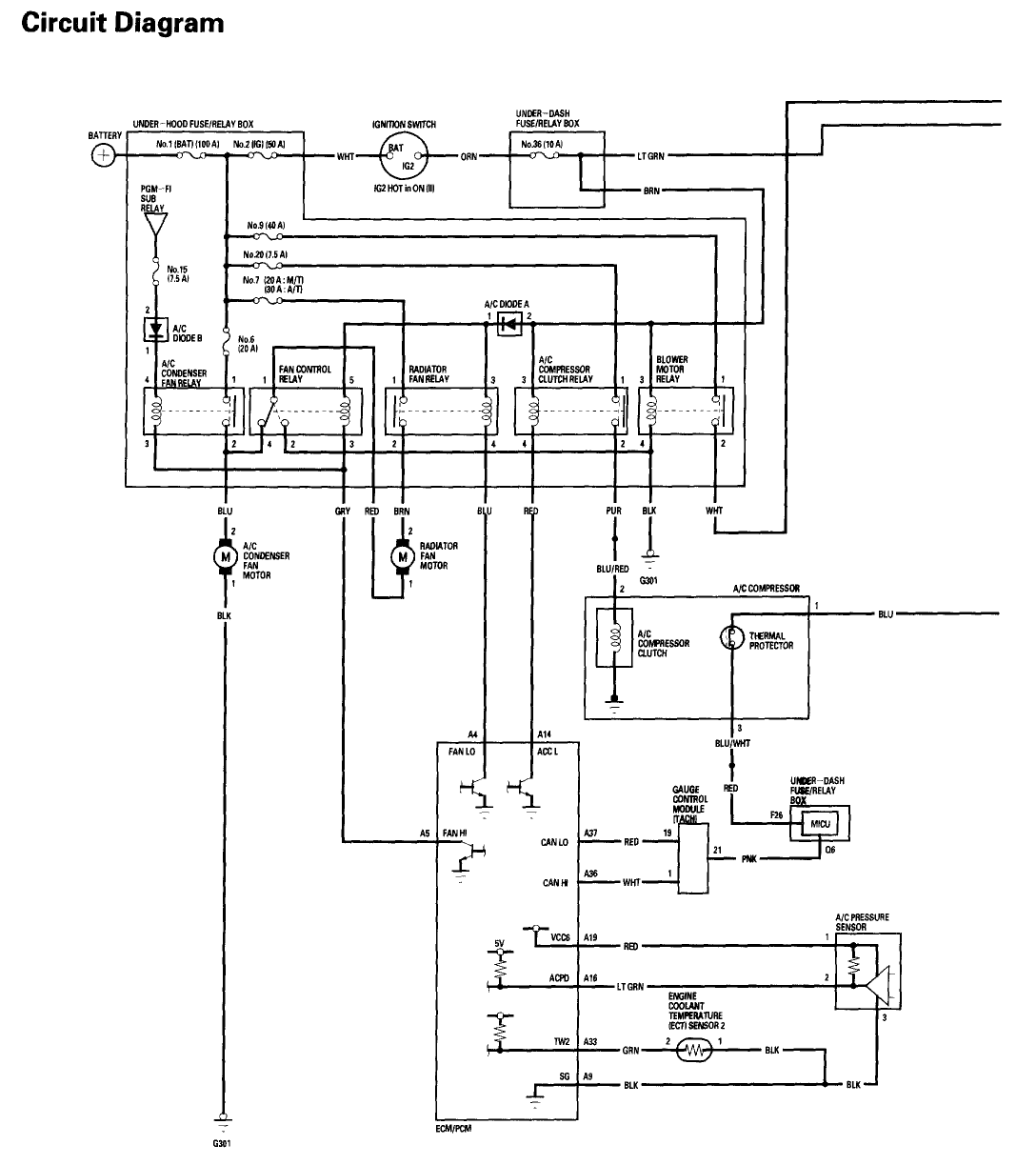 A/C Clutch not spinning HondaTech Honda Forum Discussion
