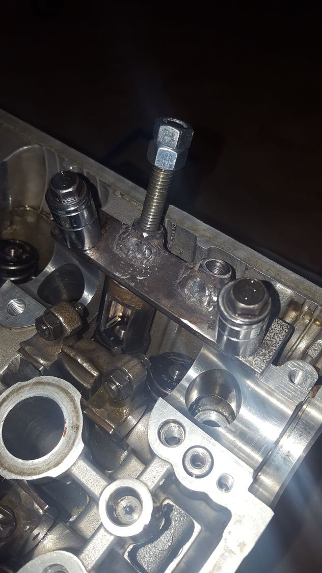 DIY B series valve spring compressor tool HondaTech Honda Forum