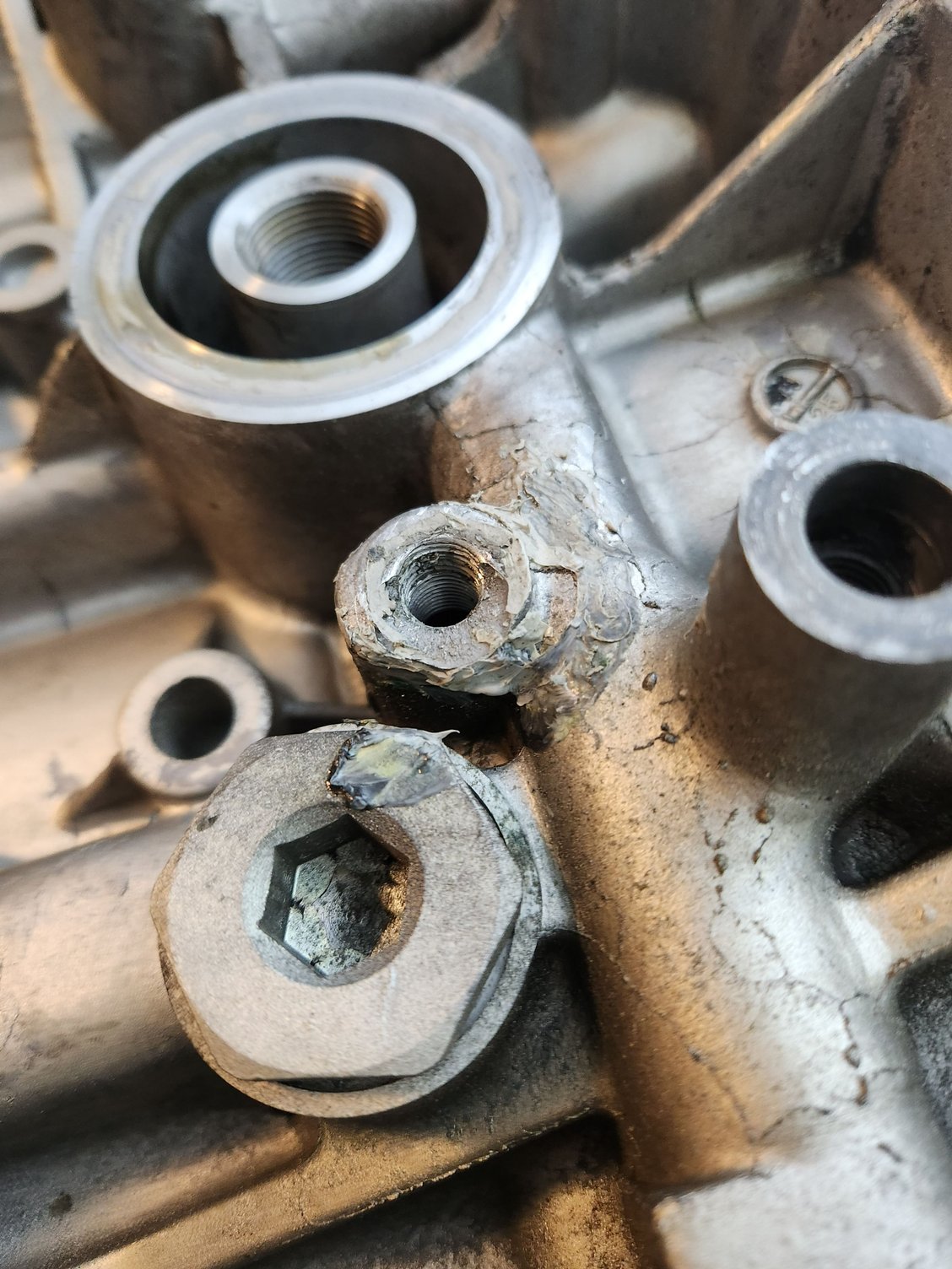 Saving a Block with Thrust Bearing Failure HondaTech Honda Forum