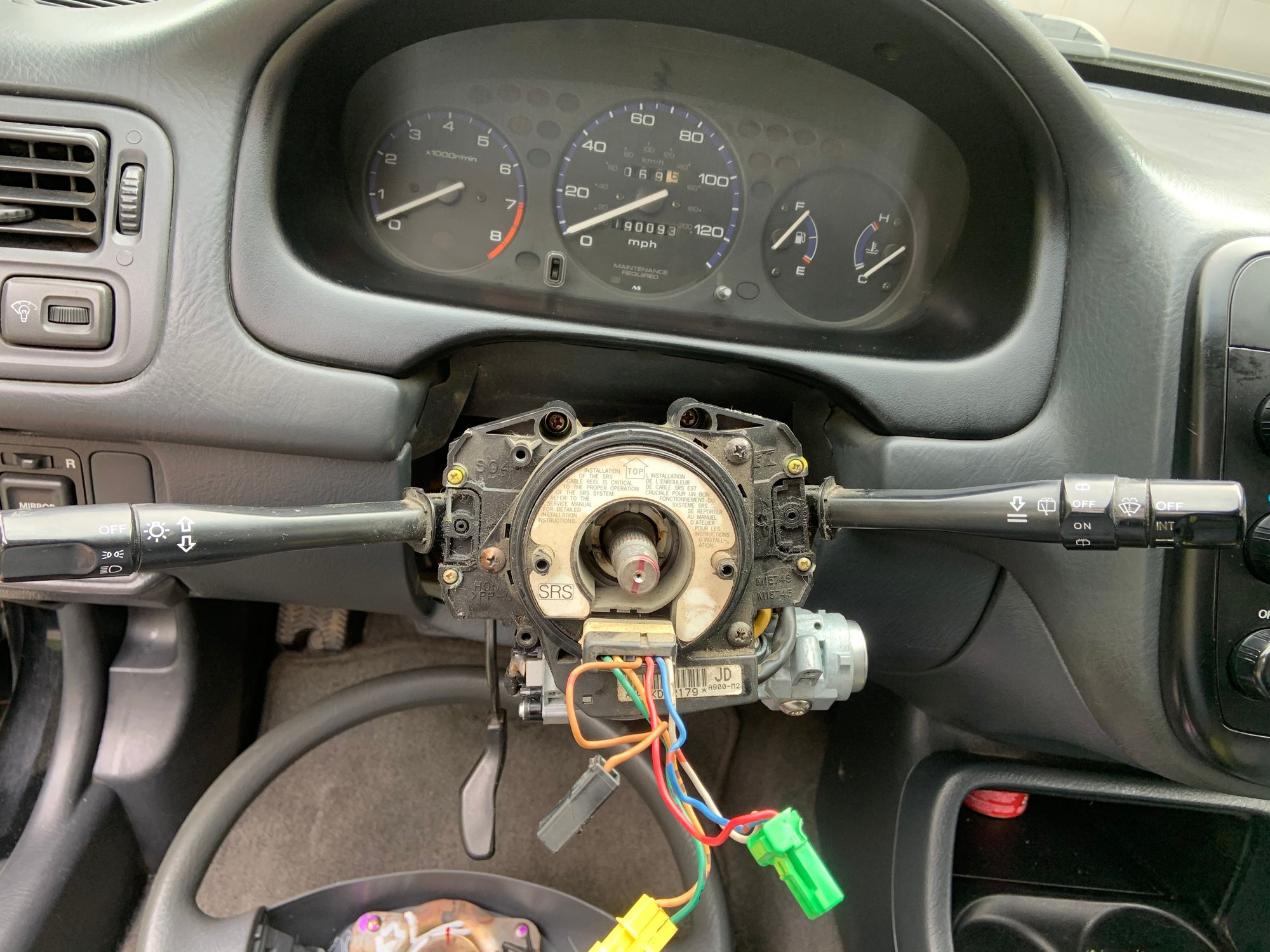 Honda civic deals steering wheel replacement