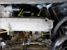 There five bolts needed to be removed.
