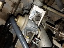 If I hit this guy with carb cleaner while pumping the brakes the car dies. If I hit it with the car cleaner without pumping the brakes there is no change in the idle.