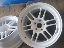 While we were busting our heads outting the car back together A&G Coatings came in clutch with the wheel job. Flawless work. Guaranteed.