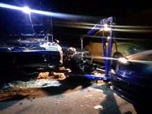 Werking outside in the dark, in the cold and alone.