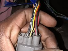 Civic c101 shock tower plug this blk/red wire is supposed to be blk/ylw for ignition... is it same wire jus diff color?