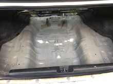 Here’s where I fixed the rust and painted the trunk.