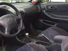 Black GSR interior