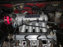 Flipped cable bracket and beat with hammer.
Are those vacuum lines ok?