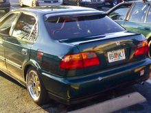How it used to look a little bit after i got it, had replica recaros which i regret selling. 😥 i got em for 60 bucks anyways the pair. Idk what seats to go with yet. I saw some recaros with confetti looking like sir colors but idk. 
