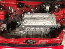 Dropped engine and trans in