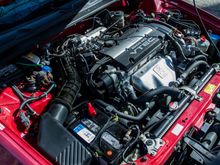 Completely stock engine compartment