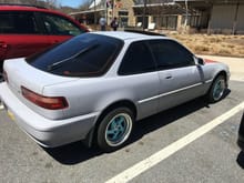 1992 LS stock with 8inch wheels and tint.
