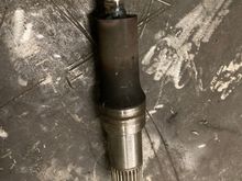 I made this tool to measure bearing preload for the front diff. 