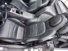 Custom leather head rests!