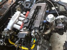 My actual engine bay