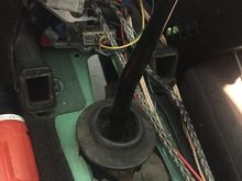 Shift linkage bolted up.