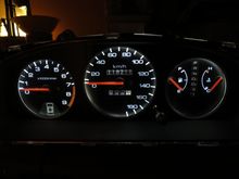 It was a gift, got LED lights, and orange paint pointers. Open door warning lights wiring process