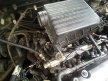 See what I'm saying? I bought the car this way, and yeah I could go buy all the factory crap from Pull A Part, but why not attempt to create something that is more efficient and looks 100x better?