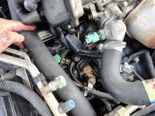 Floppy coolant hose. Bracket attachment or orientation unclear ☹️