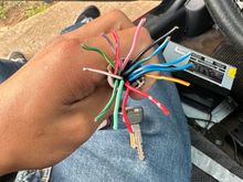 Was wondering if anyone had the diagram to see what every wire does to a 2006 rsx radio diagram or knew if it was possible to wire a 2006 base rsx radio plug to a 2000 civic si. Had bought a radio and was gone hook it up and realized the owner before me had cut the actual harness almost at the tips to hook up a cheap radio. 