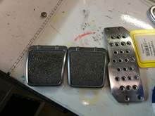 Mugen pedal covers
