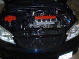 front of civic clean