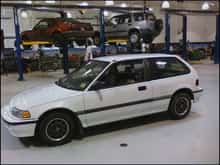 My 91 civic. I got it just like this for 250.