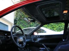 Interior with 5th Gen. Moonroof Conversion