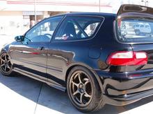 EG6..BACKYARD SPECIAL -CARBON KEVLAR SPOILER - SOOO SICK WID IT. THANKS TO BULLETPROOFAUTOMOTIVE.COM