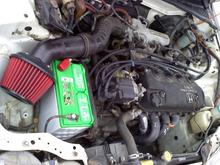 Apex'i filter fitted to stock intake
