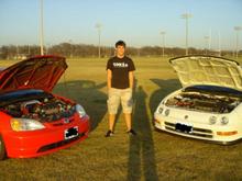 me and my car and my homeboys gsr