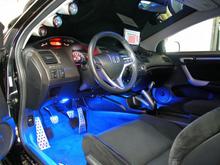 Interior w/lighting, gauges and stand alone fuel management
