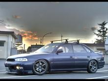my '98 legacy twin turbo(350 hp)